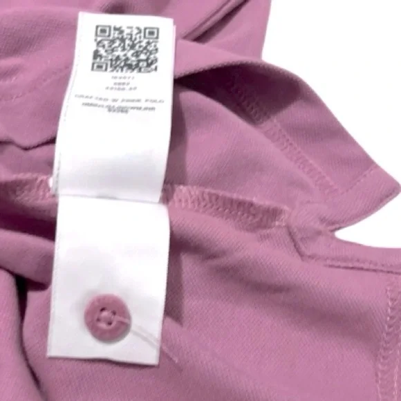 NWT True Religion Men's Designer Cotton Logo Polo MAUVE ORCH